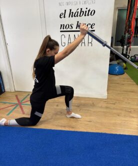 Entrenadora personal. Ejercicio y fitness desde tu casa.